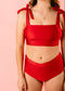 Berry Red Tie Top | PREORDER Ships Mid May