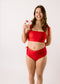 Berry Red Tie Top | PREORDER Ships Mid May