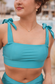 Topaz Tie Top